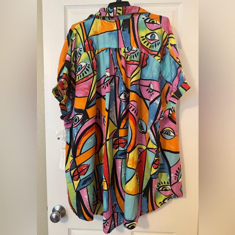 NWT LIVE 4 TRUTH Button Down Short Sleeve 1X - Picture 3 of 8
